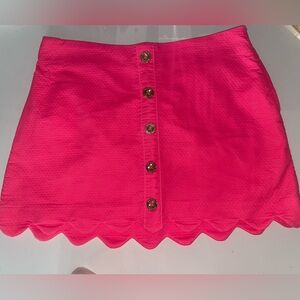 Neon Lilly Pulitzer skort